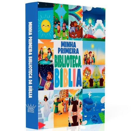 Minha Primeira Biblioteca da Bíblia | Capa Almofadada