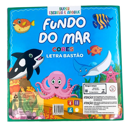 Super Escreva e Apague |  Fundo do Mar | + 4