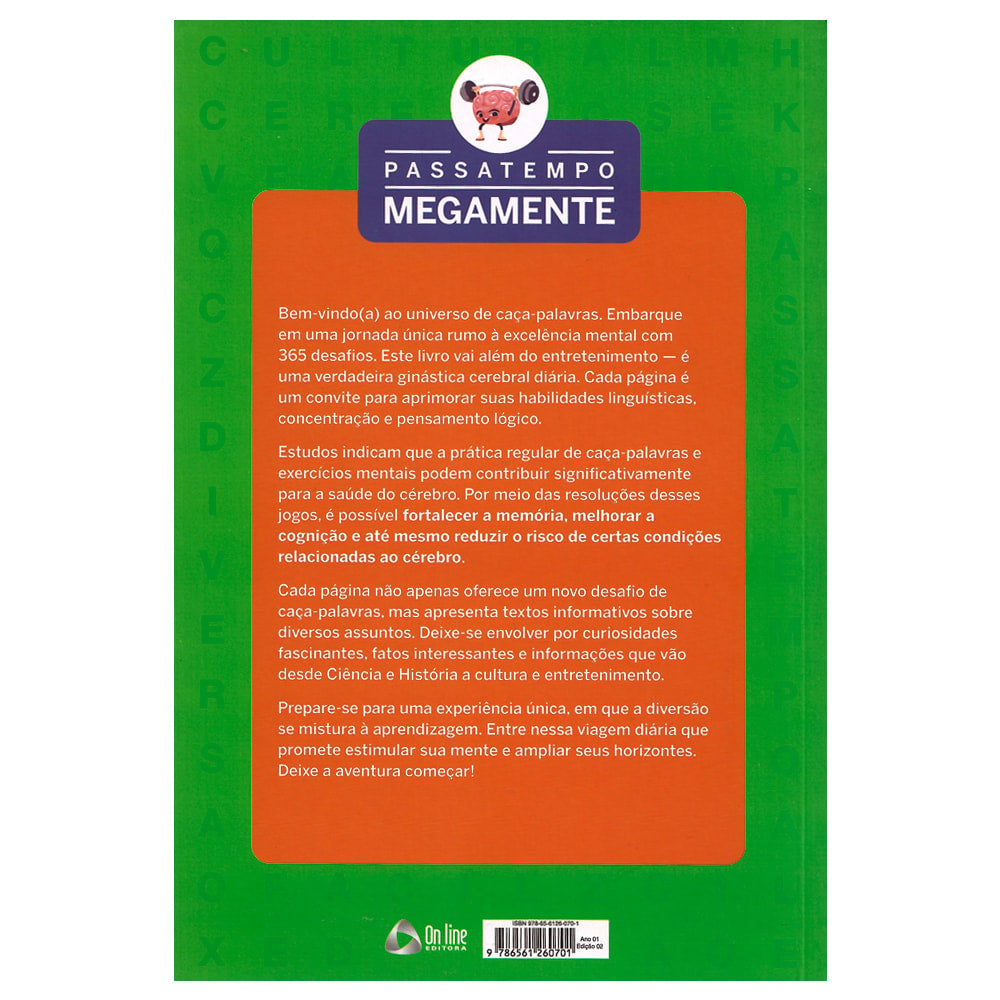 Passatempo Megamente | 365 Caça-Palavras | Letrão 02