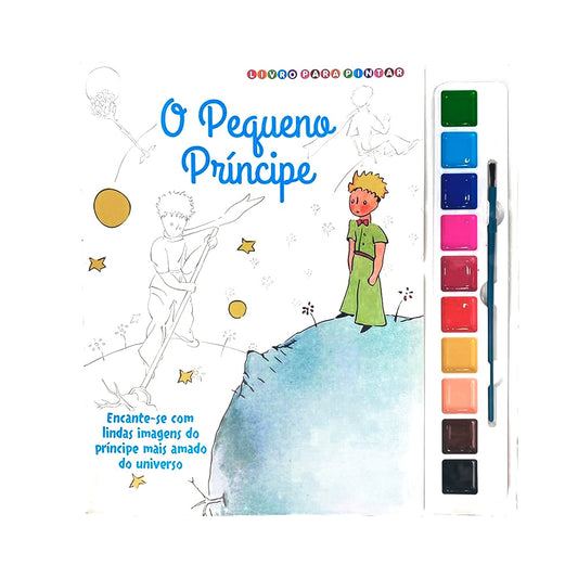 O Pequeno Príncipe | Livro para Pintar | Capa Azul
