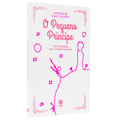 O Pequeno Príncipe | Capa Almofadada Rosa | Antoine De Saint-Exupéry