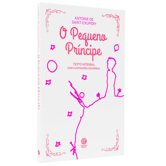O Pequeno Príncipe | Capa Almofadada Rosa | Antoine De Saint-Exupéry