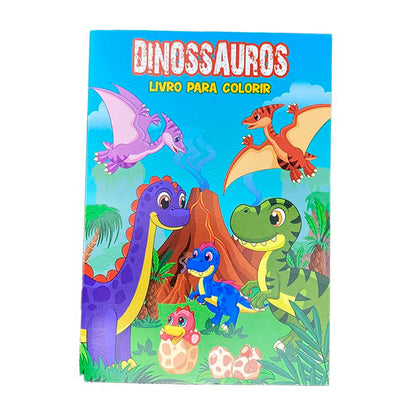 Dinossauros Arte de Colorir | Livro Para Colorir