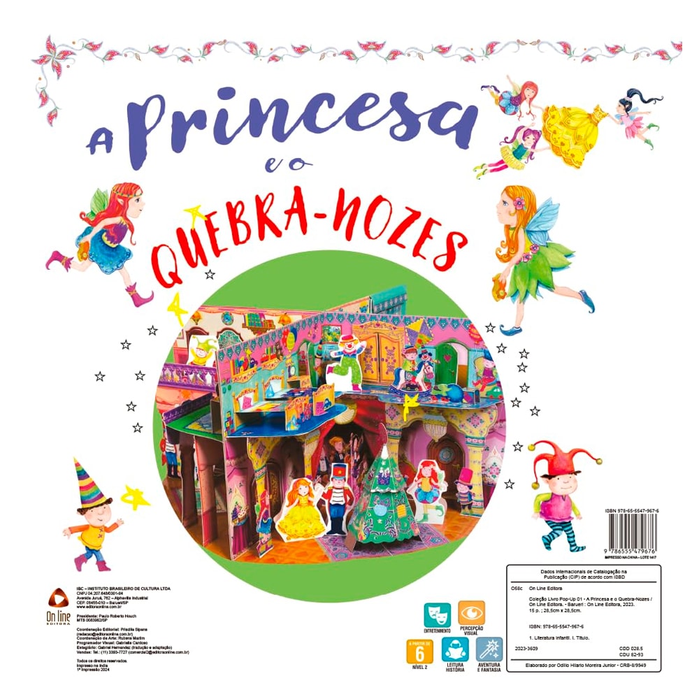 A Princesa e o Quebra-Nozes |  Livro Pop-Up