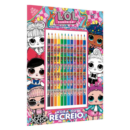 LOL Surprise! | Hora do Recreio | Atividades e Desenho Para Colorir