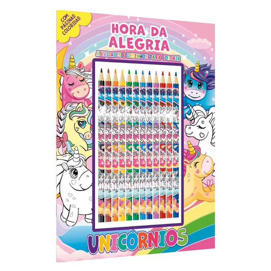 Unicórnios | Hora da Alegria | Atividades e Desenhos Para Colorir