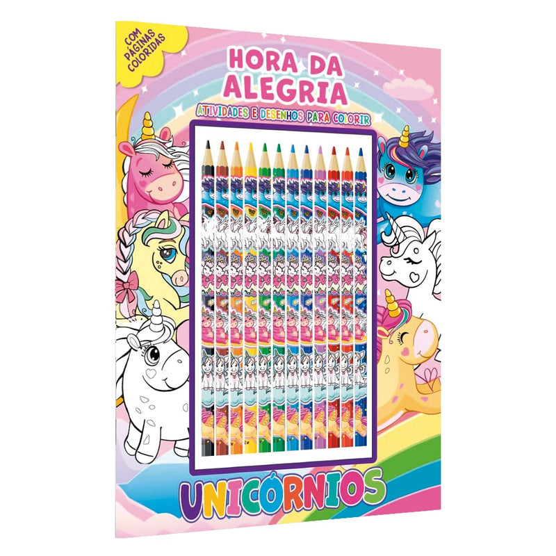 Unicórnios | Hora da Alegria | Atividades e Desenhos Para Colorir