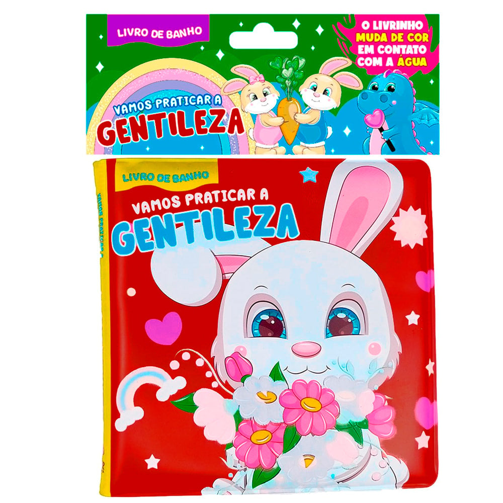 Vamos Praticar a Gentileza | Livro de Banho