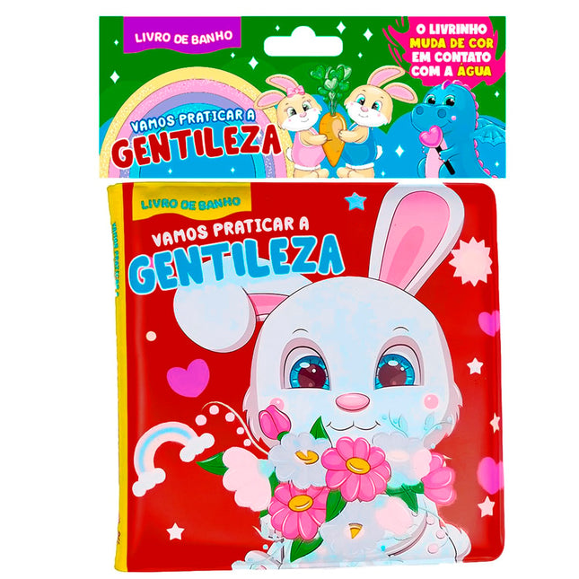 Vamos Praticar a Gentileza | Livro de Banho