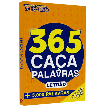 Almanaque Passatempo Sabe-Tudo | 365 Caça-Palavras | Letrão