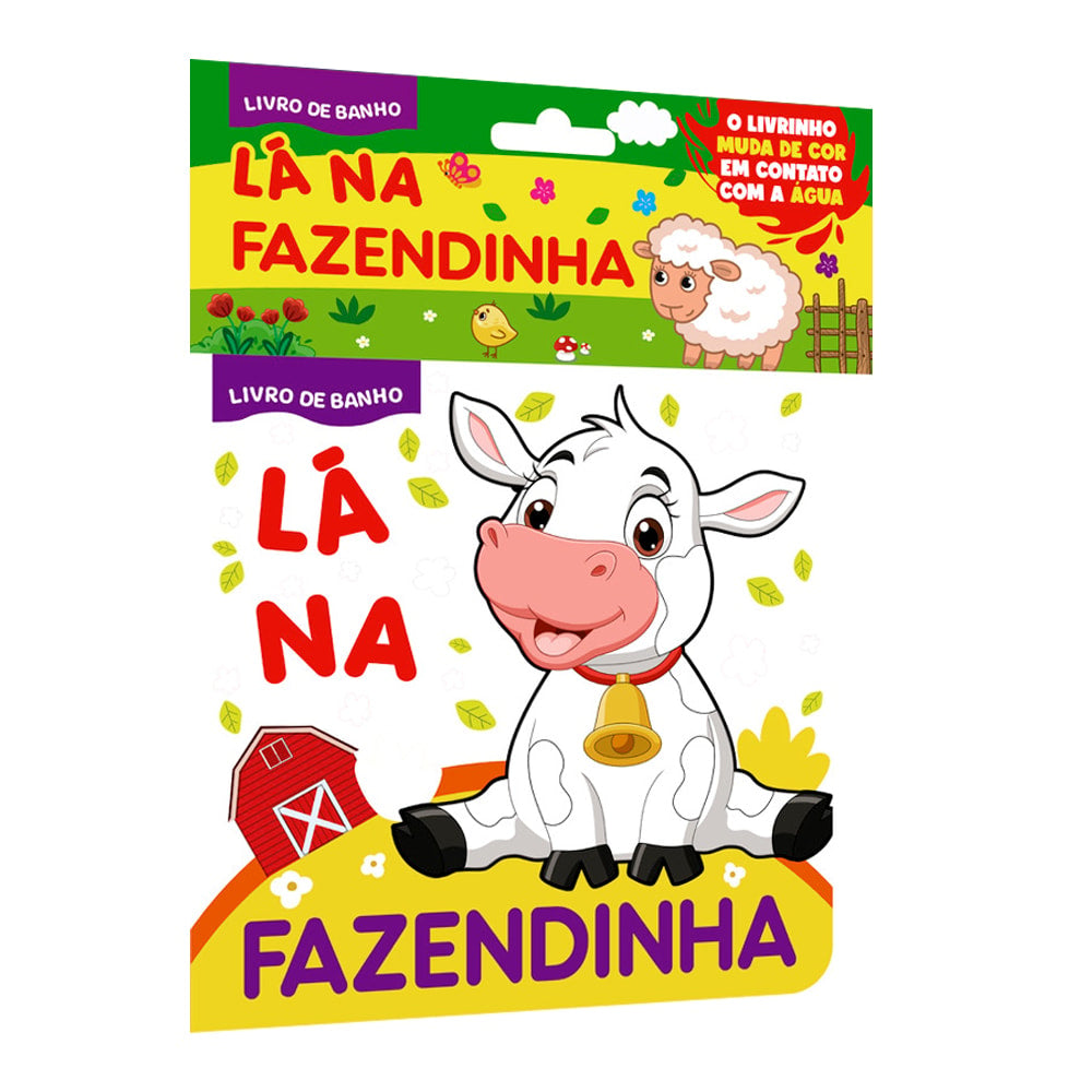 Lá na Fazendinha | Livro de Banho