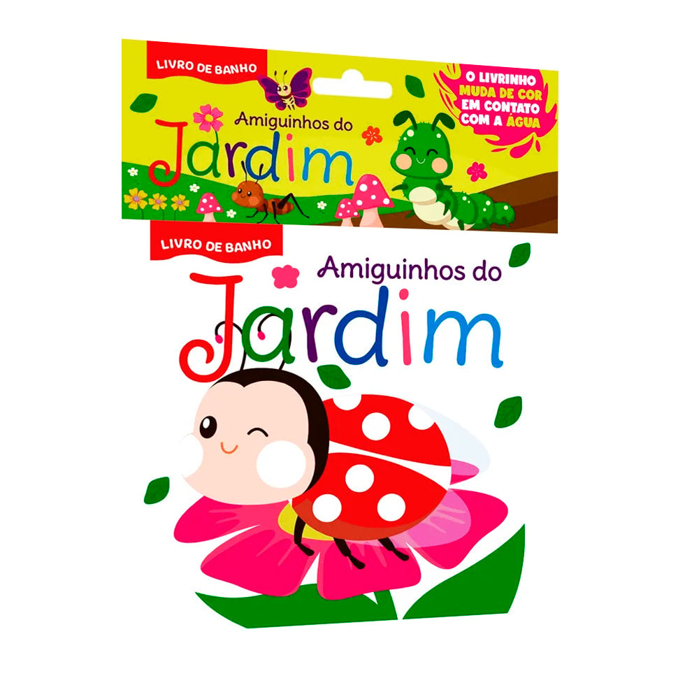 Amiguinhos do Jardim | Livro de Banho