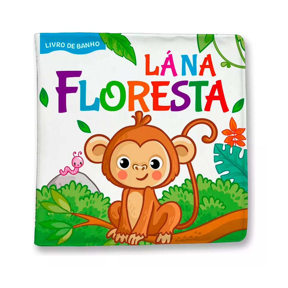Lá na Floresta |  Livro de Banho