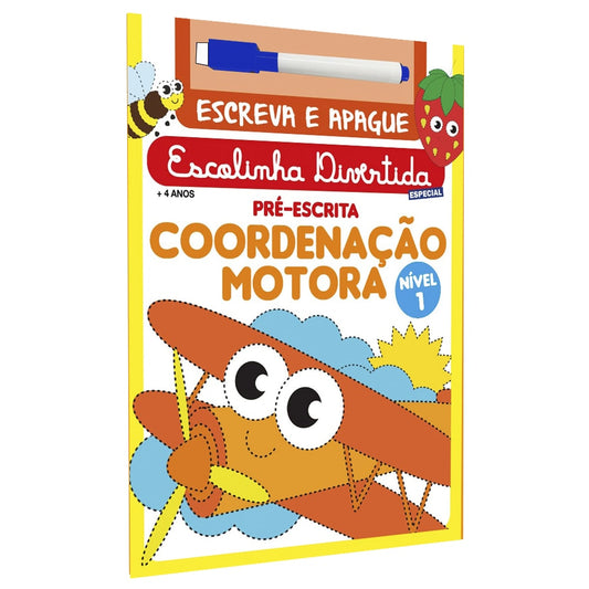 Escolinha Divertida Especial | Coordenação Motora | Escreva e Apague