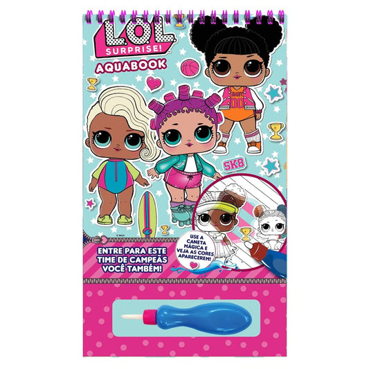 LOL Surprise Aquabook | Com Caneta Mágica