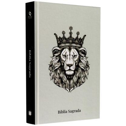 Bíblia Sagrada Leão Rei | NAA | Letra Normal | Capa Dura