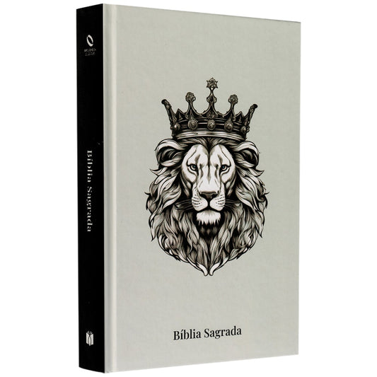 Bíblia Sagrada Leão Rei | NAA | Letra Normal | Capa Dura
