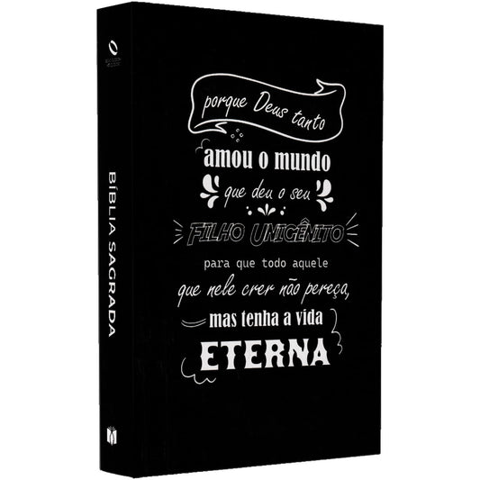 Bíblia Sagrada Deus Amou o Mundo | NAA | Letra Normal | Capa Dura