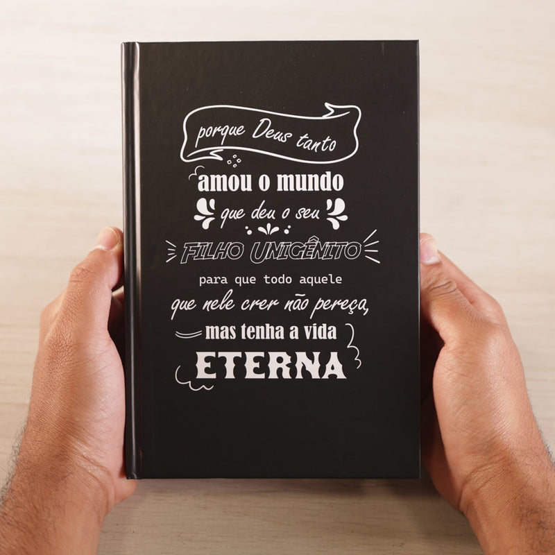 Bíblia Sagrada Deus Amou o Mundo | NAA | Letra Normal | Capa Dura
