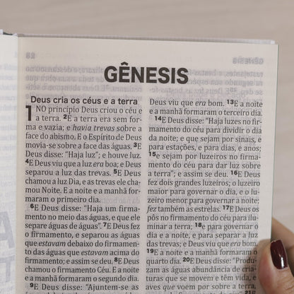 Bíblia Sagrada King James | Letra Extra Grande | Capa Dura Modelo Vida