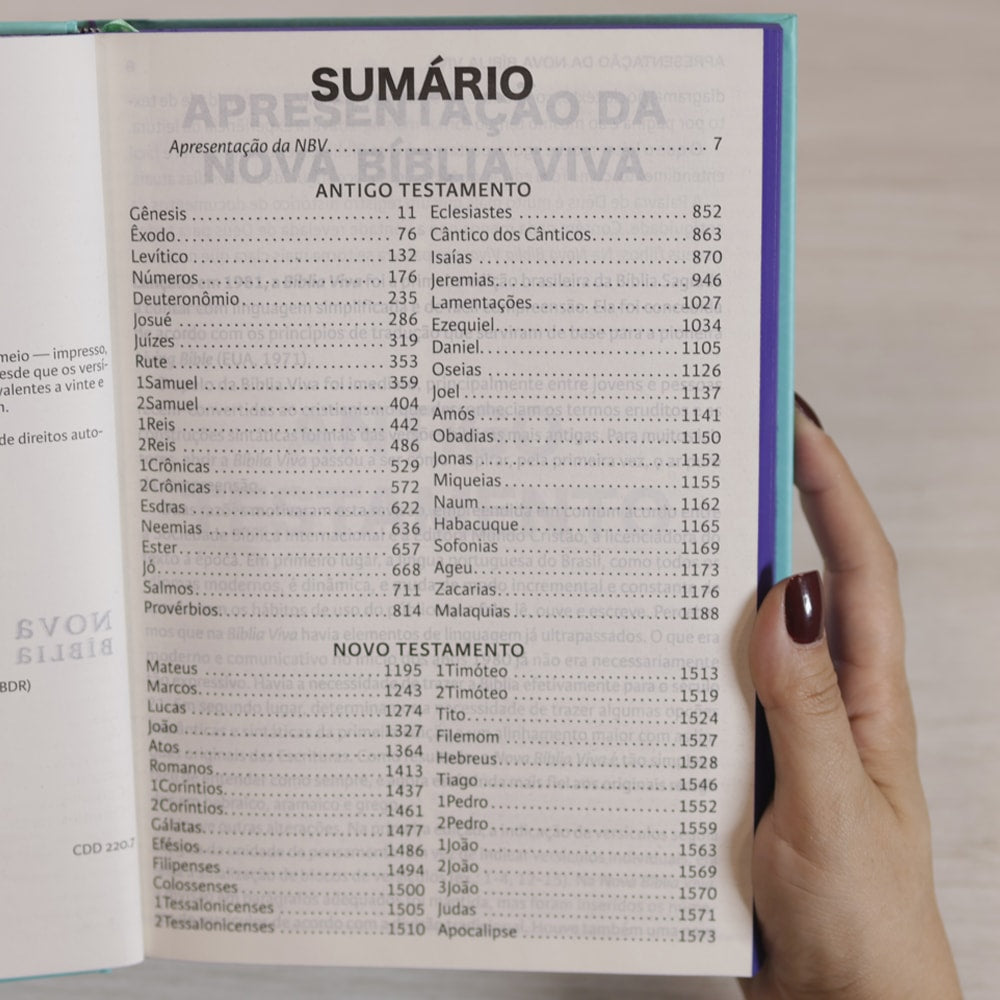 Nova Bíblia Viva | NBV | Letra Extragrande | Capa Louvor