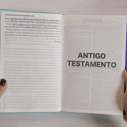 Nova Bíblia Viva | NBV | Letra Extragrande | Capa Louvor