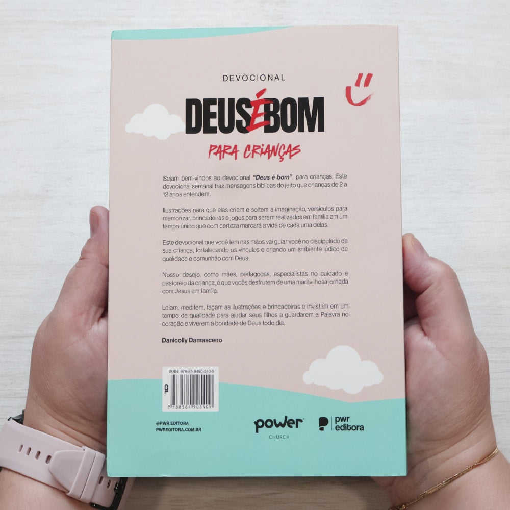 Devocional Deus é Bom Para Crianças