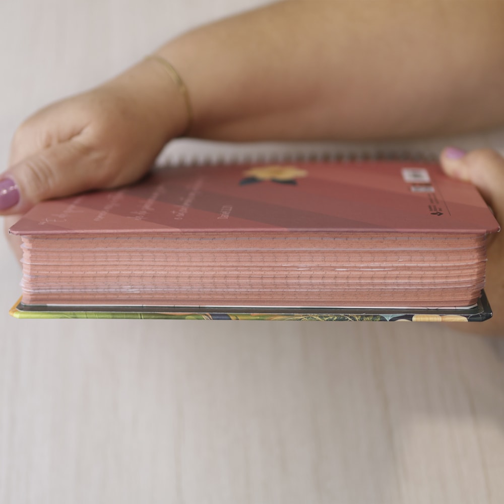 Bíblia Jornada Slim com Planner | NAA | Espaço Para Anotações | Capa Dura Espiral