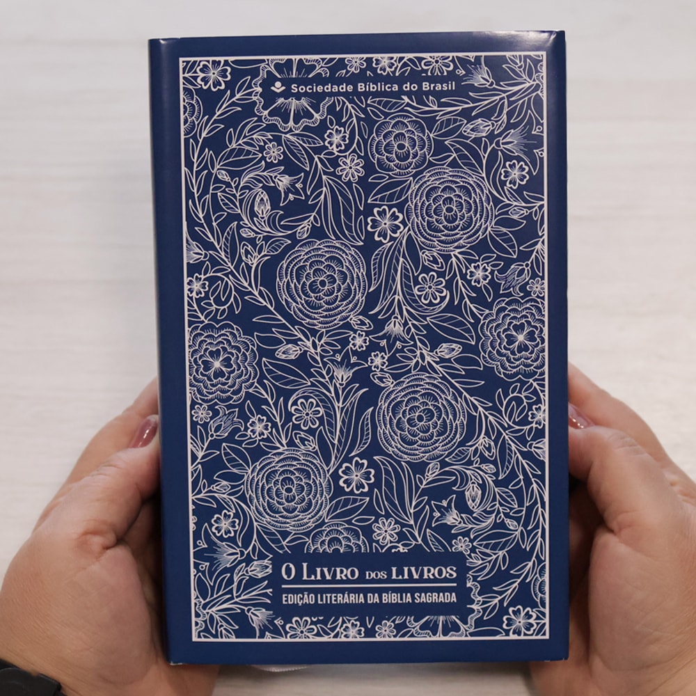 O Livro dos Livros | NTLH | Edição Literária da Bíblia Sagrada | Capa Dura Tecido