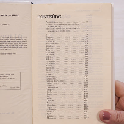 O Livro dos Livros | NTLH | Edição Literária da Bíblia Sagrada | Capa Dura Tecido