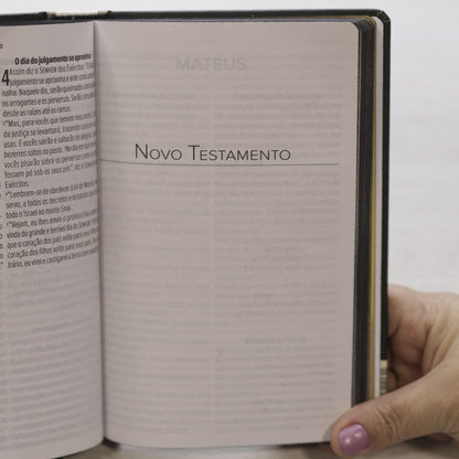 Bíblia Sagrada Lion Head | NVT | Letra Grande | Capa Dura