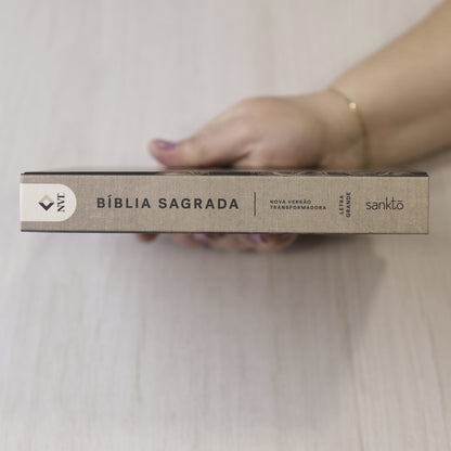Bíblia Sagrada Lion Head | NVT | Letra Grande | Capa Dura