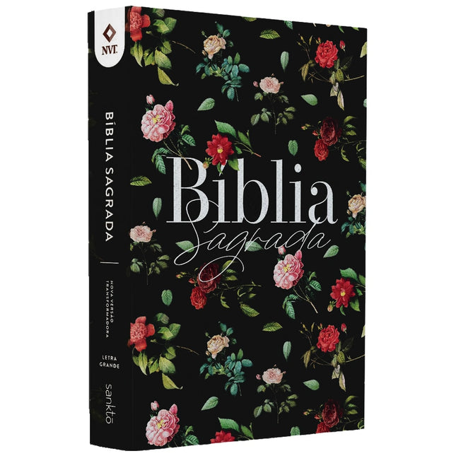Bíblia Sagrada Flores do Campo | NVT | Letra Grande | Capa Dura
