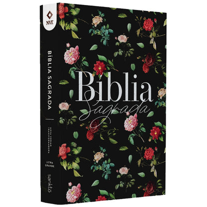 Bíblia Sagrada Flores do Campo | NVT | Letra Grande | Capa Dura