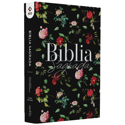 Bíblia Sagrada Flores do Campo | NVT | Letra Grande | Capa Dura