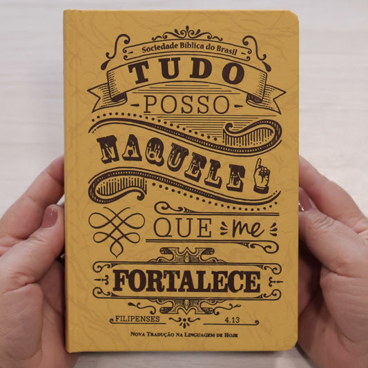 Bíblia Sagrada | NTLH | Letra Grande | Capa Filipenses 4:13