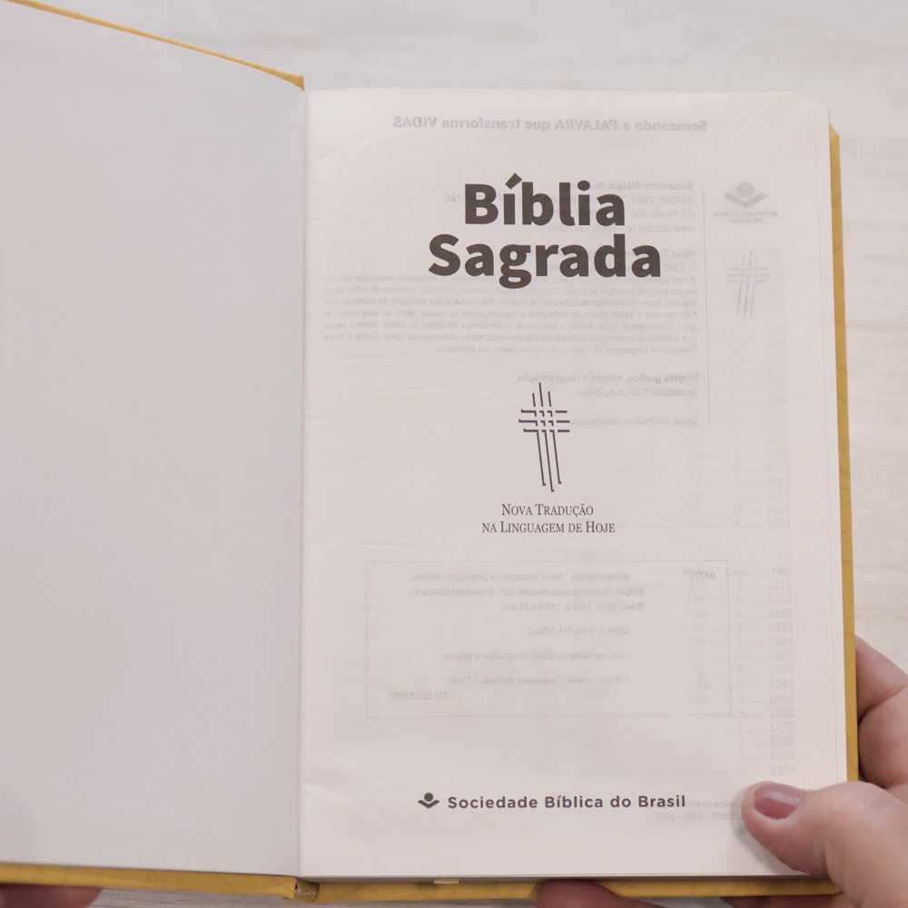 Bíblia Sagrada | NTLH | Letra Grande | Capa Filipenses 4:13