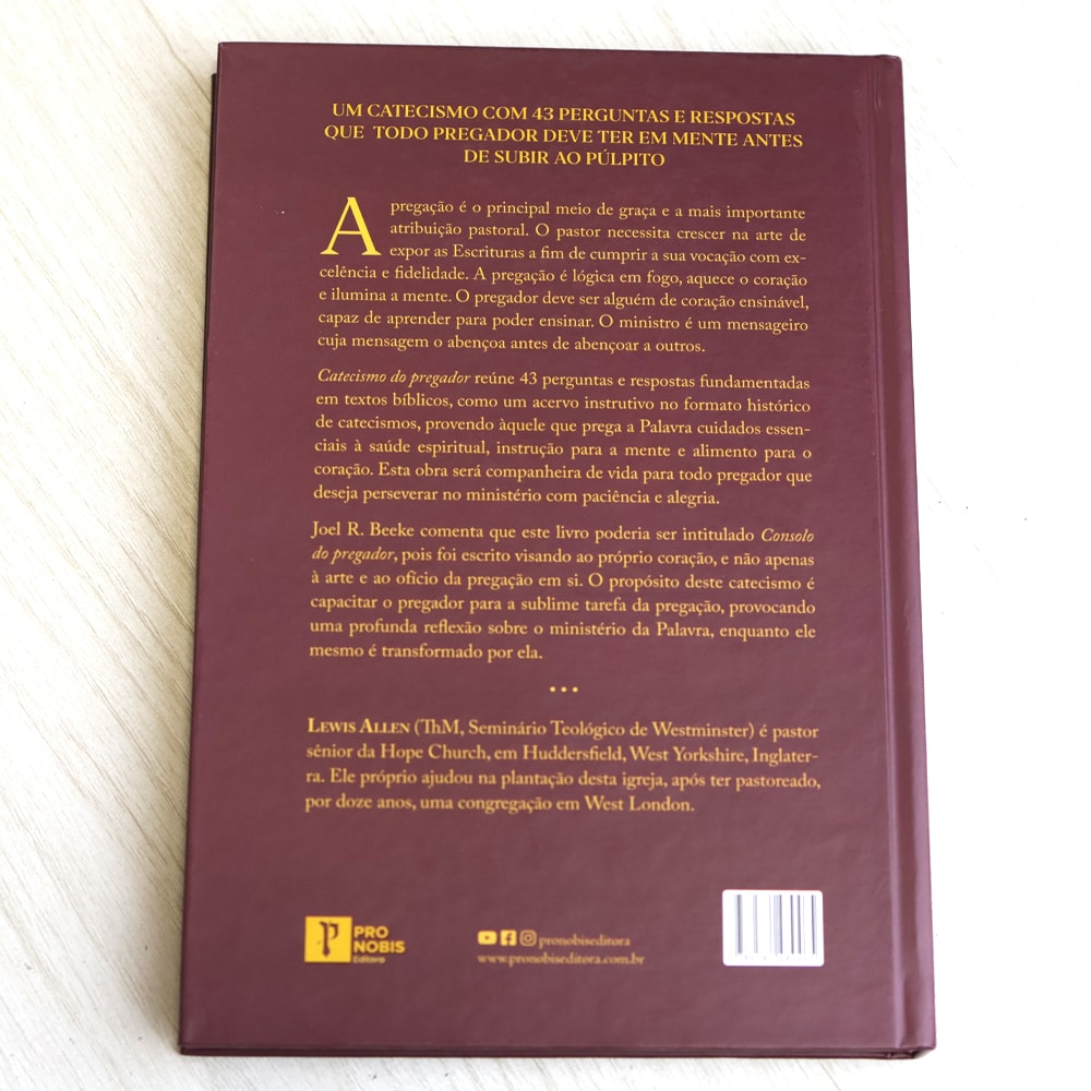 Catecismo do Pregador | Lewis Allen