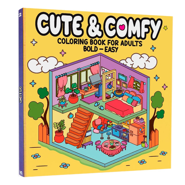 Cute & Comfy | Coloring Book for Adults 02