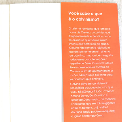 João Calvino | Amor e Devoção Doutrina e Glória de Deus