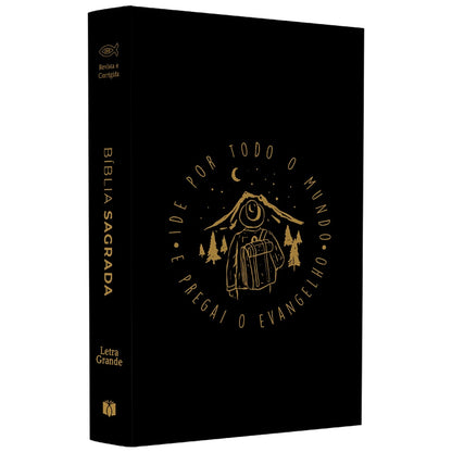 Bíblia Sagrada Ide | ARC | Letra Maior | Harpa e Corinhos | Capa Dura