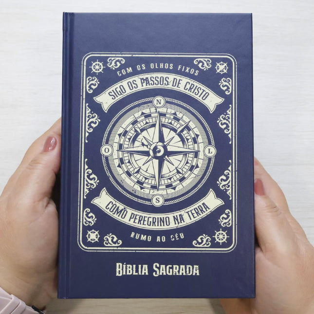 Bíblia Sagrada Bússola | NAA | Letra Normal | Capa Dura