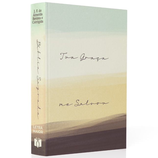 Bíblia Sagrada Tua Graça | ARC | Letra Maior | Harpa e Corinhos | Capa Dura