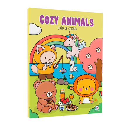 Cozy Animals | Livro de Colorir