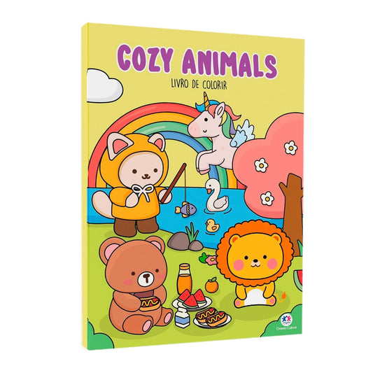 Cozy Animals | Livro de Colorir