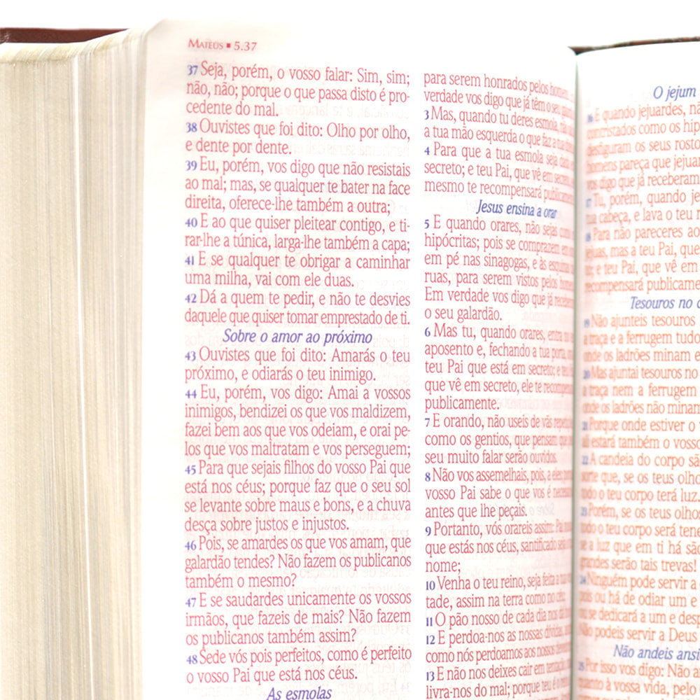 Bíblia Sagrada Harpa Celestial 774 | ERC | Letra Extra Gigante | Capa Marrom Escuro