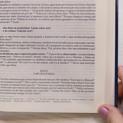 Bíblia Judaica Completa | Letra Normal | Capa Dura
