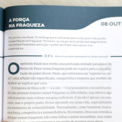 Devocional Palavras de Sabedoria | Marcelo Toschi