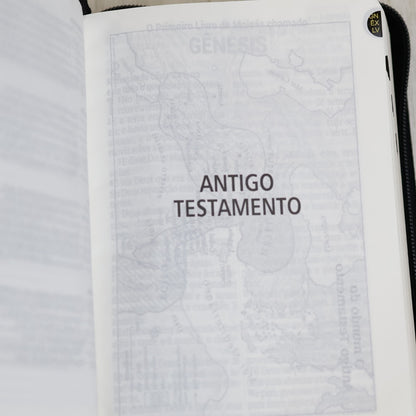 Bíblia Sagrada | ARC | Letra Gigante | Preta Com Zíper
