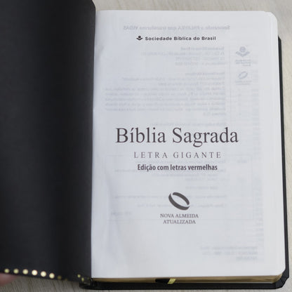 Bíblia Sagrada | NAA | Letra Gigante | Preta